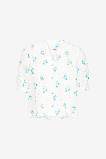 ICHI Bluse ihJudite Sh Hvit ICHI Bluse ihJudite Sh Hvit
