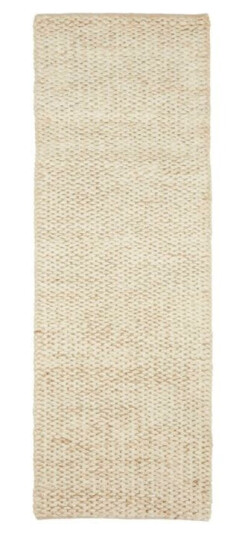 byNORD Sigrid gulvteppe 60x180 cm Snow byNORD Sigrid gulvteppe 60x180 cm Snow