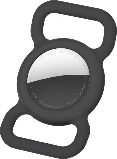 Raptic Holder til AirTag Sort - Holder for Sporingsbrikke