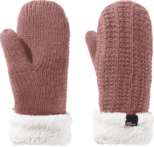 Jack Wolfskin Women's Highloft Knit Mitten S, Afterglow