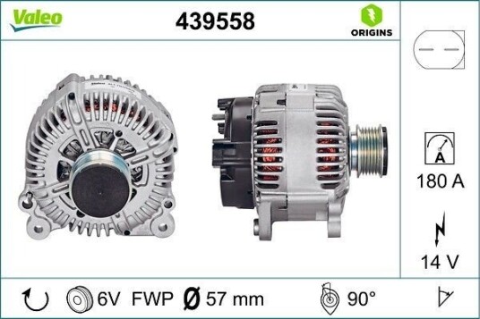 Dynamo VALEO 439558 Dynamo VALEO 439558