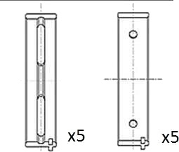 FAI AutoParts BM1050-STD Veivaksellager