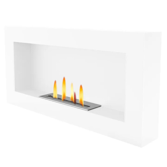Uniflam Biopeis 90x40 -Vegghengt BIO2-90X40-BOX-B