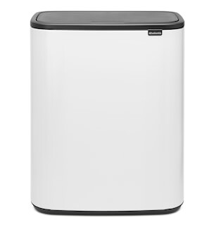 Bo Touch Søppelbøtte Hvit 60 L