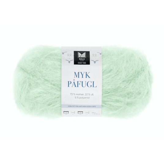 Dale Garn Dale Myk Påfugl 7949 Mintgrønn