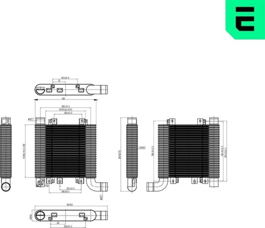 Intercooler ERA 672045