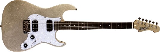 Jet Guitars Js-500 Silver Sparkle Jet Guitars Js-500 Silver Sparkle
