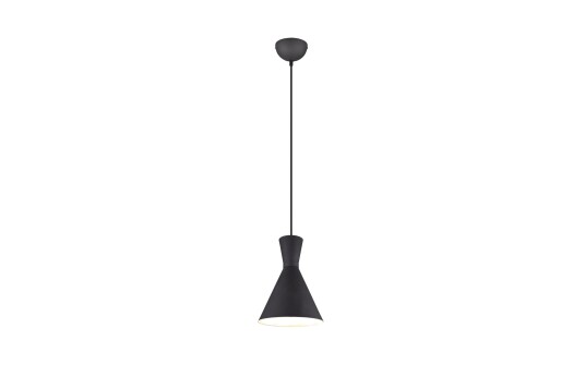 Trio Lighting Enzo taklampe E27 matt sort - Matt svart Trio Lighting Enzo taklampe E27 matt sort - Matt svart