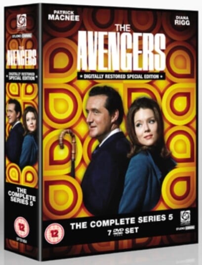 The Avengers: The Complete Series 5 DVD The Avengers: The Complete Series 5 DVD
