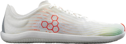 Vivobarefoot Mens Primus Flow Bright White/ Neon Orange 46" Vivobarefoot Mens Primus Flow Bright White/ Neon Orange 46"