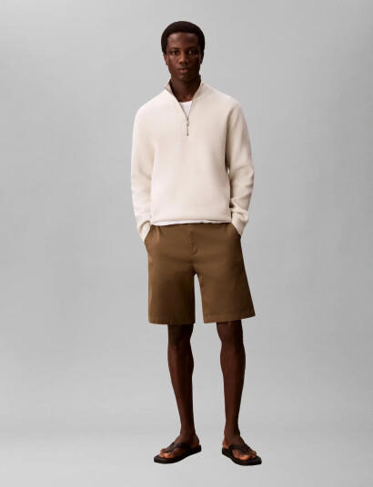Calvin Klein 9 In Straight Refined Cttn Stret Khaki green 36 Calvin Klein 9 In Straight Refined Cttn Stret Khaki green 36