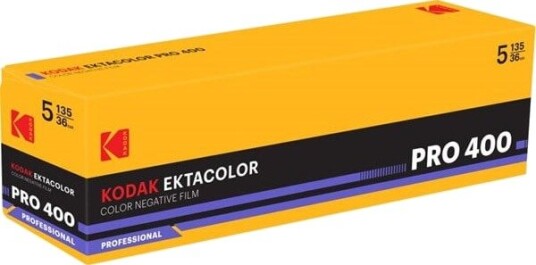 KODAK Eastman Ektacolor Pro 400 135-format - 36 Exposures - 5 Rolls