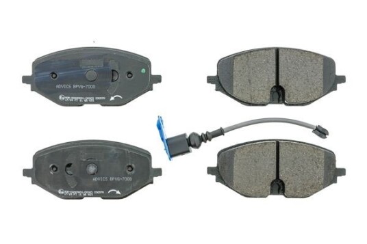 Bremseklosser AISIN BPVG-7008