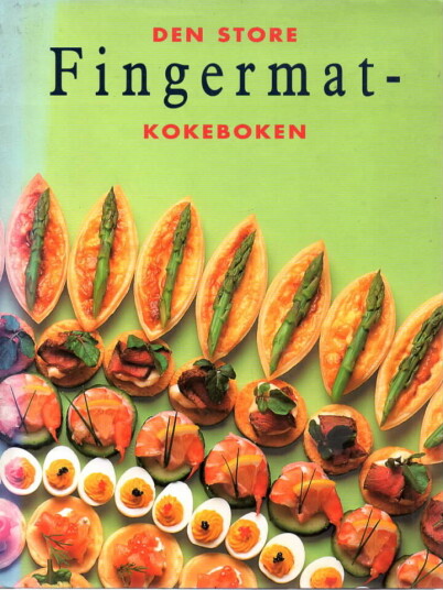 Den Store Fingermat-kokeboken, Veldig pen bok / som ny