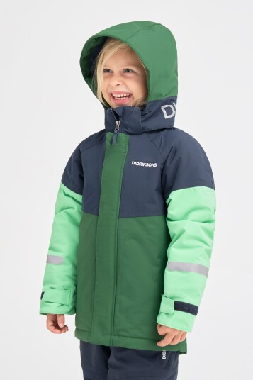 Didriksons Lun Vinterjakke Pine Green 90 Didriksons Lun Vinterjakke Pine Green 90