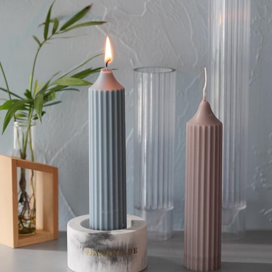 Other Brand DIY - Candle molds lång stång Gjutform Ljusform