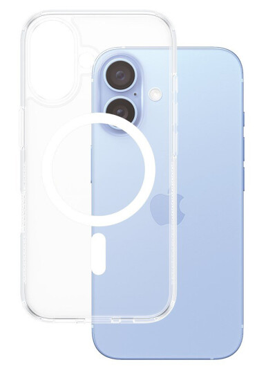 PanzerGlass HardCase MagSafe-deksel Hvit for iPhone 16 PanzerGlass HardCase MagSafe-deksel Hvit for iPhone 16