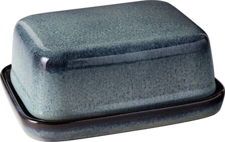 Villeroy & Boch Lave smørboks 14,5x11,5 cm Lav grå grå Villeroy & Boch Lave smørboks 14,5x11,5 cm Lav grå grå