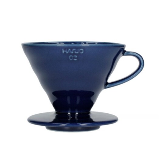 Hario V60 02 Ceramic Dripper - Indigo