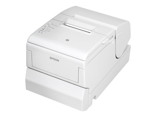 Epson Tm H6000v-213P1 - Kvitteringsskriver - Termolinje/Punktmatrise - 230 X 297 Mm Rull 7,95 Cm - 180 X 180 Dpi - 9 Pin - Inntil 350 Mm/Sek - Usb Lan Seriell Nfc Usb 2.0 Vert - Kutter - Hvit