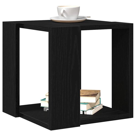  Kaffebord Svart eik MDF 32 x 32 x 30 cm Enkel Firkantet