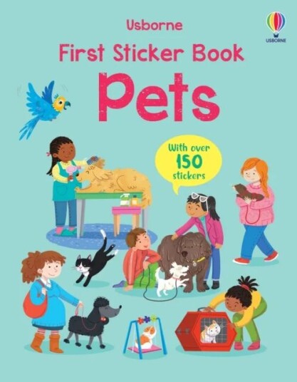 First Sticker Book Pets Av Kristie Pickersgill