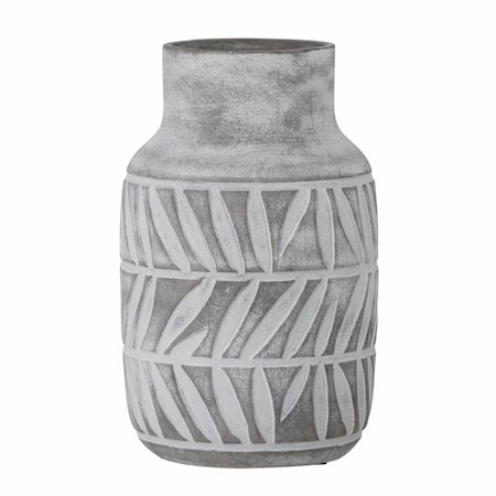 Saku Vase Grå
