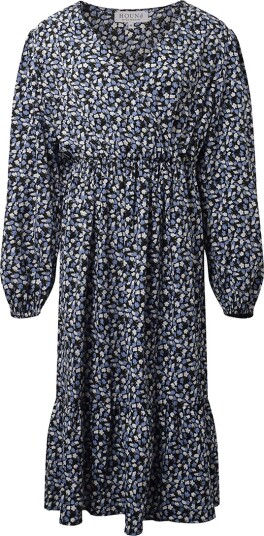 Hound Kjole Flower Print Hound 10 år 140 Kjole Blå Svart