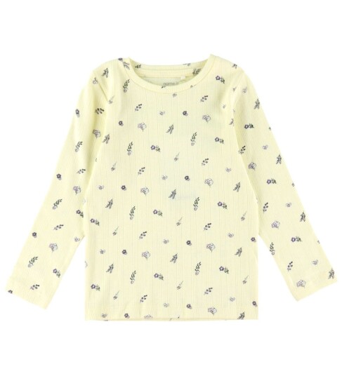 Name It Genser Hullmønster NmfDortheas Pear Sorbet Name It 4 år 104 Genser Gul