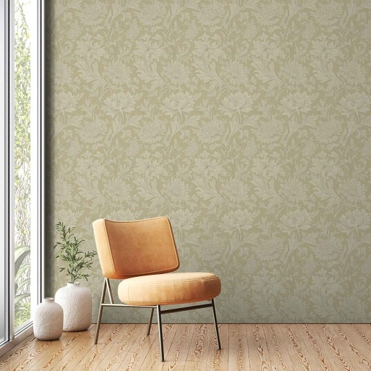 Namly Design Tapet Vintage Blomster Beige WPPREZUQET