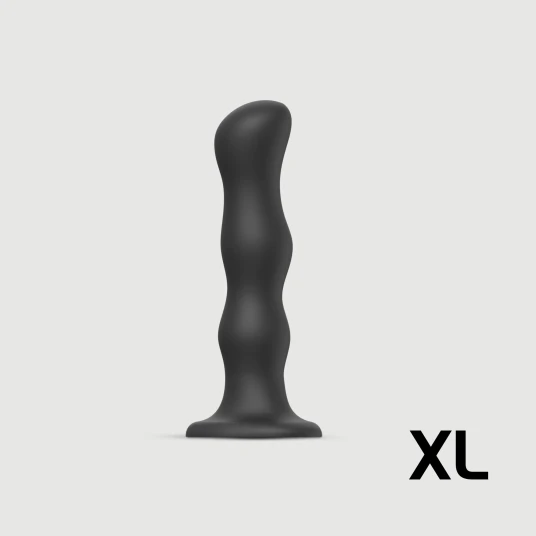 DILDO GEISHA BALLS SVART - XL