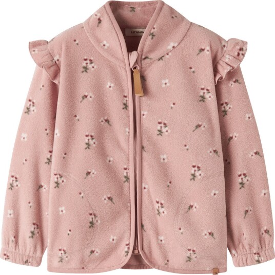 Lil"Atelier Nmflaspektra Fleece Jacket Fo Lil MISTY ROSE 116