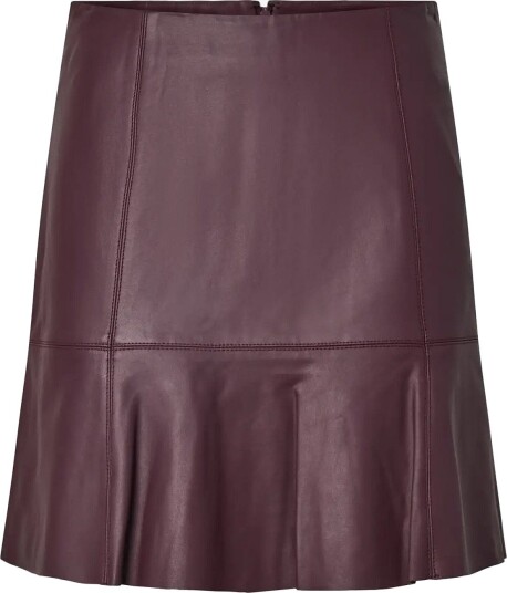 YAS Yascolly Mw Naplon Leather Skirt Noos FIG M