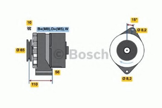 Dynamo BOSCH 0 986 034 560 Dynamo BOSCH 0 986 034 560
