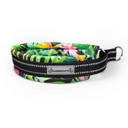 Kusse & Kutta Kusse&Kutta Hundhalsband Bred Modell Tropic (6)