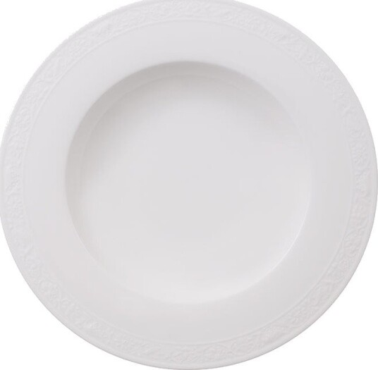 Villeroy & Boch White Pearl tallerken dyp 24 cm