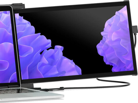 Mobile Pixels Duex Plus 13,3" Bærbar Skjermutvider 1920x1080 USB-C Svart Mobile Pixels Duex Plus 13,3" Bærbar Skjermutvider 1920x1080 USB-C Svart