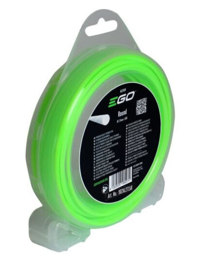 EGO AL2715R Trimmertråd Ø2,7 mm x 15 m, rund, Hagemaskiner