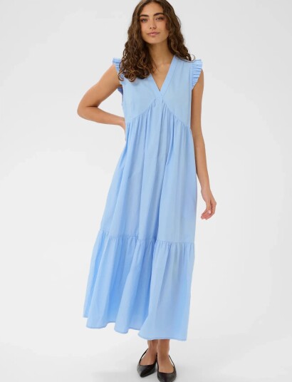 Culture Cuolena Sl Dress - Blue - S Culture Cuolena Sl Dress - Blue - S