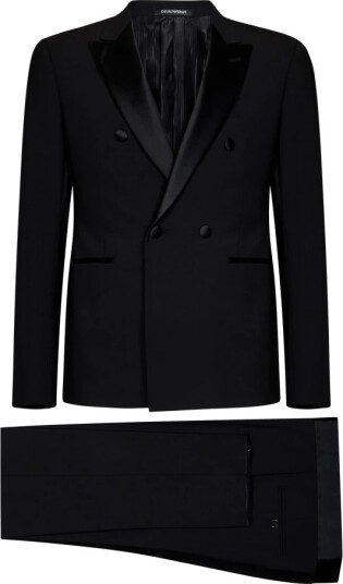 Emporio Armani Herre Dress Svart L,