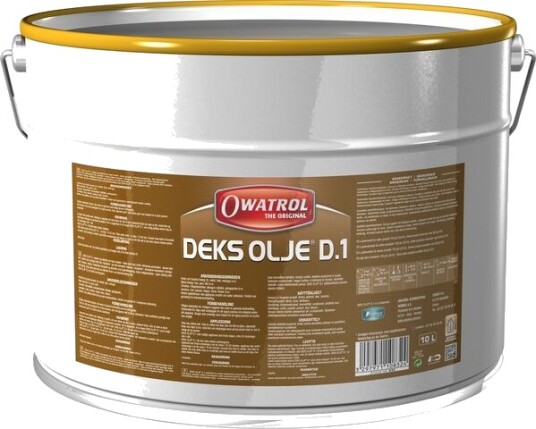 Owatrol Treolje 10l Deksolje D1 Silkematt