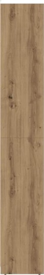 Baderomsskap artisan eik 30x30x183,5 cm konstruert tre 8721158435903 Baderomsskap artisan eik 30x30x183,5 cm konstruert tre 8721158435903