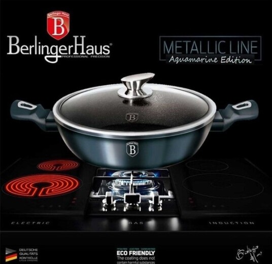 Berlinger Haus Granit Gryte 28 Cm Berlinger Haus Aquamarine Bh 6794
