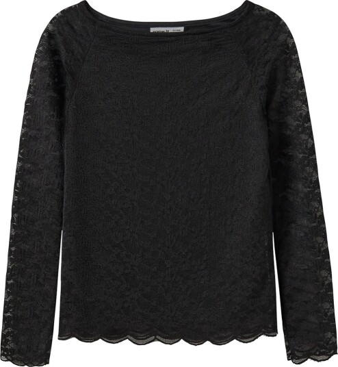 Name It Topp - NkfRadia - Black - Name It - 6 år (116) - Singlet - Svart