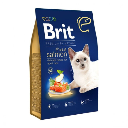 Brit Premium By Nature Cat Adult Salmon (1.5 kg)