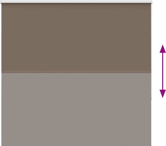 Rullegardin lystette 165x150 cm stoff bredde 161,6 cm polyester 8721158320995