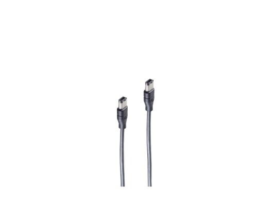 Shiverpeaks Bs77202 Firewire 400 Ieee 1394/Ieee 1394A 6-P 6-P Sort Hankjønn/Hankjønn 400 Mbit/S
