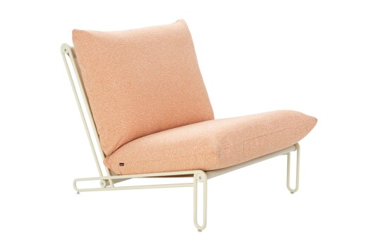 Brafab Blixt lenestol Pearl White/Teddy Orange Hvit Brafab Blixt lenestol Pearl White/Teddy Orange Hvit