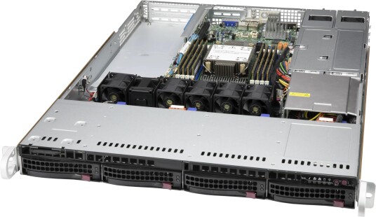 Supermicro Server Barebone Rack 1U CSE 815TQC4 R504WB3