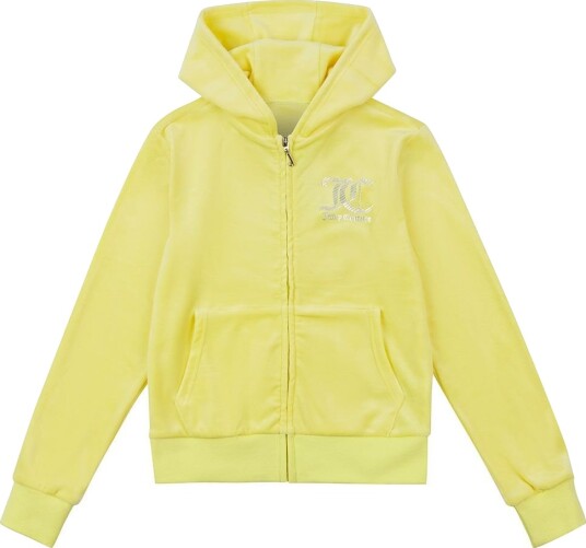 Juicy Couture Cardigan Velur   Yellow Pear   Juicy Couture   8 9 år 128 134   Cardigan   Gul